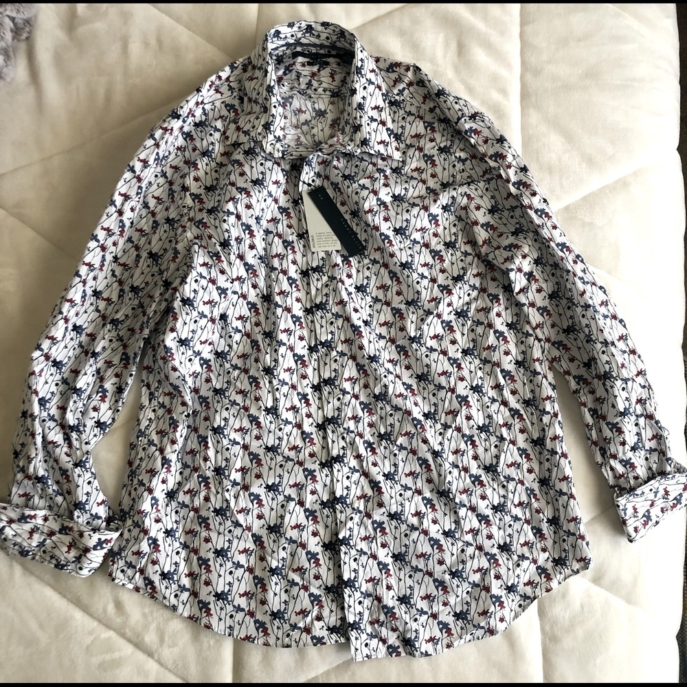 Perry Ellis mens long sleeve shirt NWT
